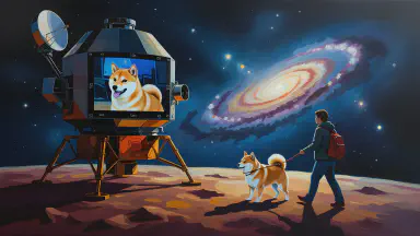 "Shiba Inus Work on Aliens" - Prime Minister Candidate Deploys "Meme Diplomacy" with National Budget - Style 3