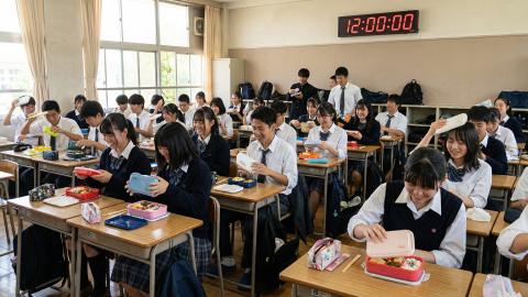 Nationwide High School Standardized Tests Abolished: New Criterion Is 'Synchronized Bento Box Opening at Noon'