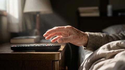 高齢者筋トレアプリ、まさかの映画祭で金賞。「リモコンへ、最後の一歩」編の壮大な演出が評価