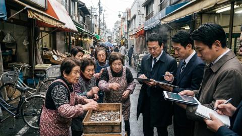 Shopping District's "Coin Grab" Event Mistaken for "Live-Action Death Game" by Foreign Fund, Receives 10 Billion Yen Investment