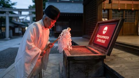 "God Not Responding": Shrine with Fully Digital Offerings Has Sacred Object Encrypted by Ransomware