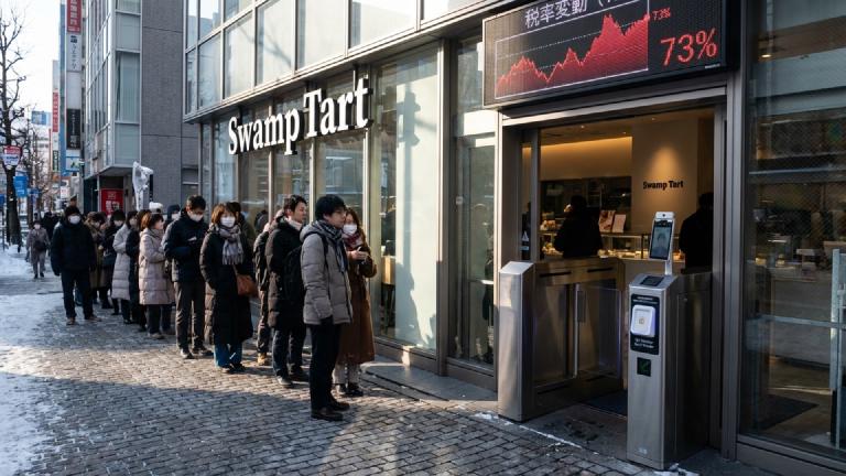 市、「沼タルト」購入にマイナンバーカード必須へ —— BMI連動型変動糖分税を導入