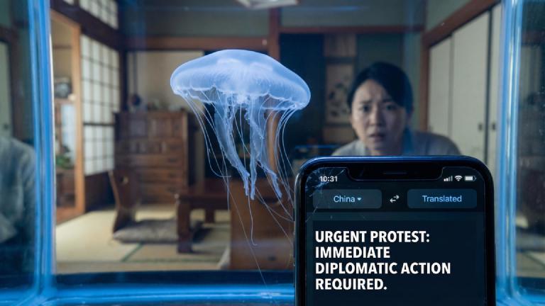 Pet Jellyfish Hints at 'Decisive Measures' Over 1-Degree Water Temperature Drop