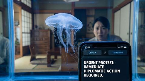 Pet Jellyfish Hints at 'Decisive Measures' Over 1-Degree Water Temperature Drop