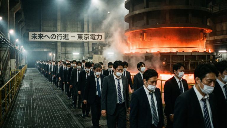 「定時退社は熱量不足」政府がヒトを再生可能エネルギーに指定、過労死は“名誉ある完全燃焼”へ