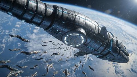 "Eels Should Return to Their Home Star": Master Director Weeps Pointing at Nebula. Fisheries Agency Responds Calmly: "Apply for a Passport First"