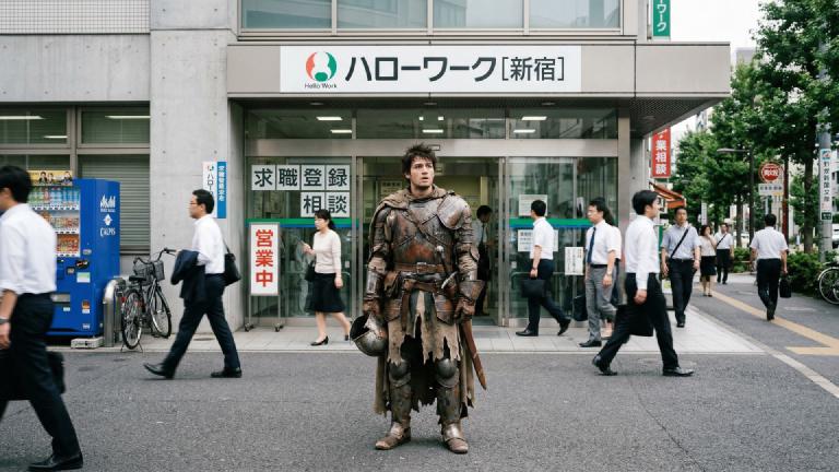 National Police Agency Opens "Isekai Truck" Returnee Support Desk. "Demon Lord PTSD Not Covered by Workers' Comp"