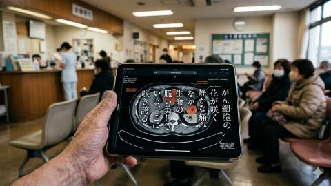 「胃壁に咲く一輪の腫瘍」厚労省AI、GPU増設でガン告知を全ポエム化