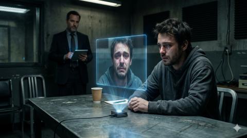 Silent Suspect Confesses After Being Moved to Tears by AI-Generated "Perfect Apology"