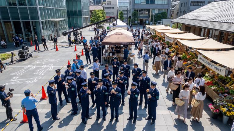 「毎日人が死ぬ街」で地価暴騰。エキストラ警官の多さで皮肉にも日本一安全な都市へ