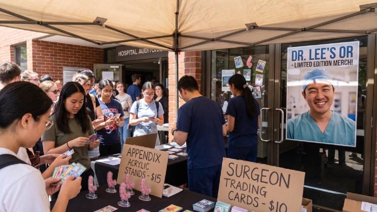 "Tears of the Appendix" Tops Box Office: St. Luke's Hospital Beats Deficit with Live Surgery Screenings