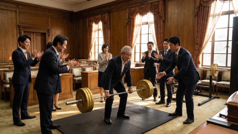 Diet Deliberations to Be Resolved by 'Physics': Bill Passage Threshold Set at 150 kg Bench Press
